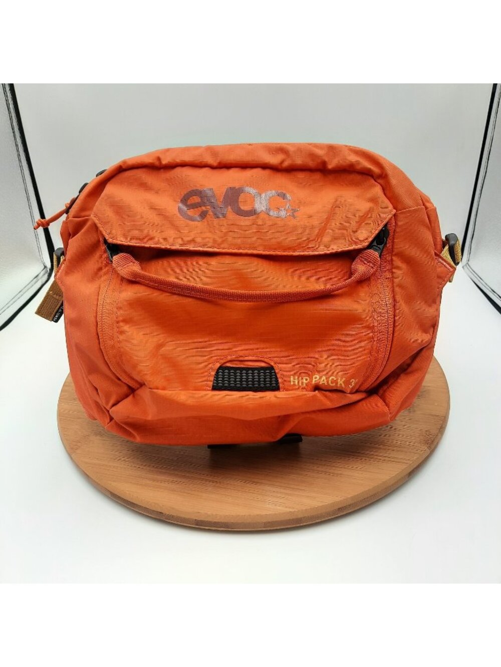 EVOC Hip Pack 3L Orange Nylon Hiking Mountain Biking Cycling Outdoor No Bladder